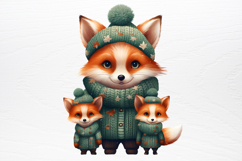 Christmas Family Animals Sublimation PNG Product Image 3