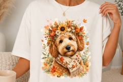 Thankful Autumn Leaves Thanksgiving Vintage SVG Product Image 1