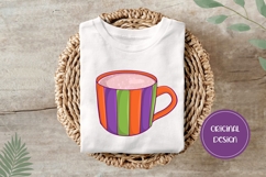 Hand Drawn Halloween Illustration, Halloween Cocoa PNG Product Image 3