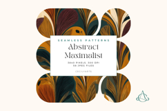 Abstract Maximalist Seamless Patterns Bundle Product Image 3