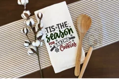 Tis the season for baking cookies SVG, Christmas Kitchen Product Image 3