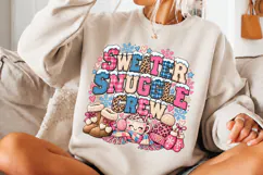 4 Cozy Winter Vibes Shirt PNG Designs, 4 Cozy Winter Girl Sh Product Image 3