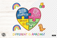 Crayon Drawing Autisme PNG - Autisme Clipart Product Image 1