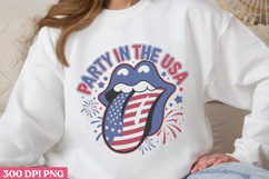 Party in the USA PNG, 4th Of July Sublimation PNG Product Image 3