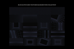 Y2K Perspective Glitch Grid Background Product Image 3