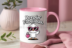 Peepin Fabulous Easter Chick Wearing Sunglasses And Holding Product Image 3