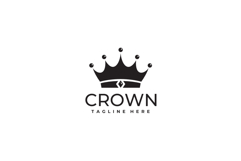 Crown Logo Design Vector Illustration Product Image 3