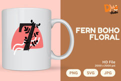 Fern Boho Floral Monogram Product Image 1