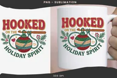 Christmas crochet png design for T-shirts Product Image 3