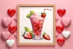 Valentines Day Drink Clipart, Valentines Day PNG Product Image 3