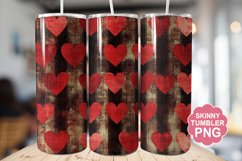 Valentine Flannel Tumbler | Valentine Tumbler Wrap Product Image 1