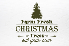Farmhouse Old Christmas Sign SVG Product Image 3