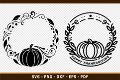 Thanksgiving sign SVG, Fall Signs SVG, Autumn SVG PNG Product Image 3
