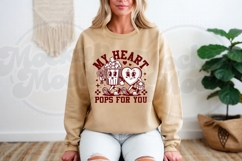 My Heart Pops for You Valentine T-Shirt Design Product Image 3