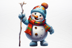 Funny Snowman Sublimation PNG Product Image 3