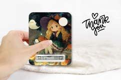 Kawaii Halloween Witch Money Card Printable Product Image 3