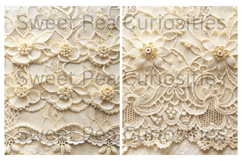 Lace, Sepia, Shabby Chic, Papers, Junk Journal Product Image 3