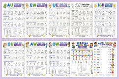 Vowel Teams Practice Workbook Product Image 3