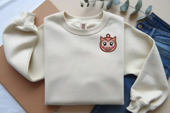 Cute Owl Keychain Embroidery Design Product Image 4