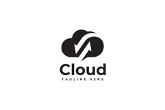 Cloud Sync Logo Design Vector Template Product Image 3