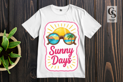 Sun Chaser Tropical Summer Clipart PNG Product Image 3