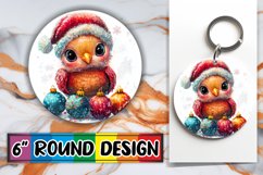 Gorgeous Circle Design for Sublimation , Xmas Product Image 1