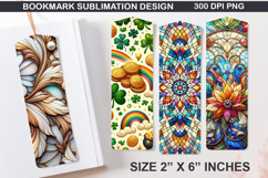 Easter Bookmarks Sublimation - 4 Bookmark Design Product Image 1