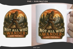 Big foot png design for T-shirts Product Image 3