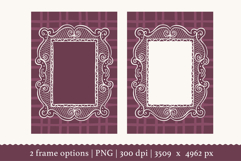 Vintage Photo Lace Frame | Wedding Frame Product Image 2