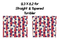 Patriotic designs, 20 oz skinny tumbler Product Image 2