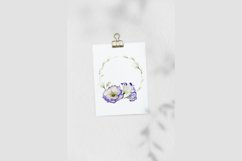Classic wedding invitation wreath #w12 Product Image 3
