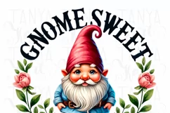 Gnome Sweet Gnome, Instant Digital Download, Gnome Graphics Product Image 3