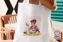Pin Up Girl Sublimation Design Sarcastic Quote Fun PNG Product Image 2