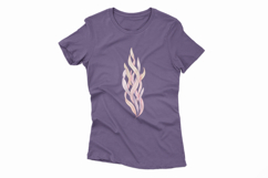 Wavy Ocean Seaweed Pastel Plant Aquatic Flora PNG Summer Product Image 4