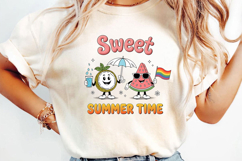 Sweet Summer Time Sublimation, Watermelon Png Product Image 2