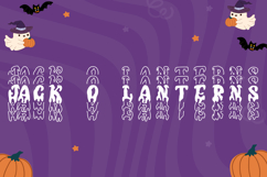 Birdsun Halloween Stacked - Spooky &amp; Playful Display Font Product Image 2