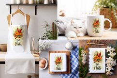 Kitchen Dish Towel Sublimation Designs PNG l JPEG Product Image 3