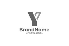 Simple YN Logo Design Vector Product Image 2
