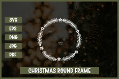 12 Floral Wreath SVG, Christmas wreath svg Product Image 7