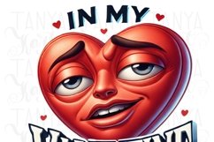 In My Valentine Era Funny Sublimation PNG for T-Shirts Product Image 4