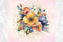 Watercolor Flower Tumbler Wrap, Mother&#039;s Day 20oz Designs Product Image 2