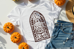 Gothic Stained Glass Halloween| Witchy SVG Cut Files Product Image 3
