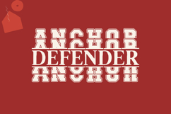 Norwester Varsity Stacked Monogram - Bold Athletic Font Product Image 2