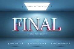 Stone Two Color - Editable Text Effect, Font Style Product Image 3
