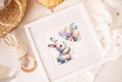 Baby Bunny with Balloons Product Image 4