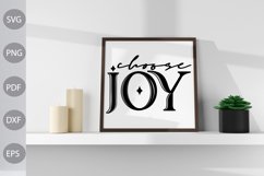 Choose Joy SVG Design - Christian Quote For Tshirt SVG Cut Product Image 3