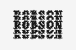 Birdsun Varsity Stacked - Bold Athletic Block Font Product Image 2