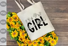 Just A Small Town Girl - Quore For Girl SVG Design Product Image 2