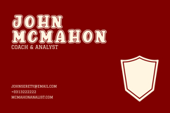 Birdsun Varsity - Bold Athletic College Font Product Image 2