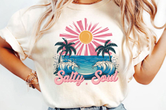 Salty Soul Sublimation, Retro Summer Png Product Image 2